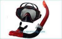 166189+176293B (2) snorkeling mask and tube